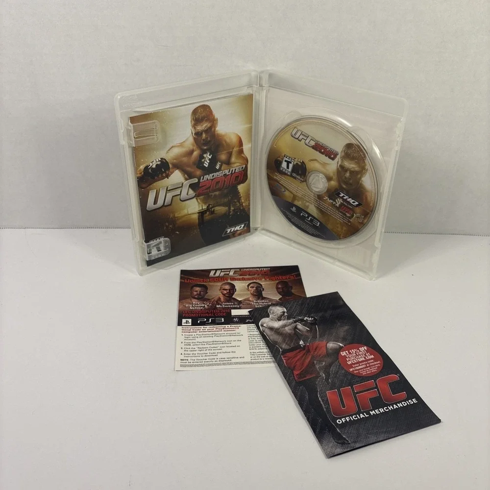 UFC Undisputed 2010 PS3 Sony PlayStation 3 Complete CIB w/ Manual Tested